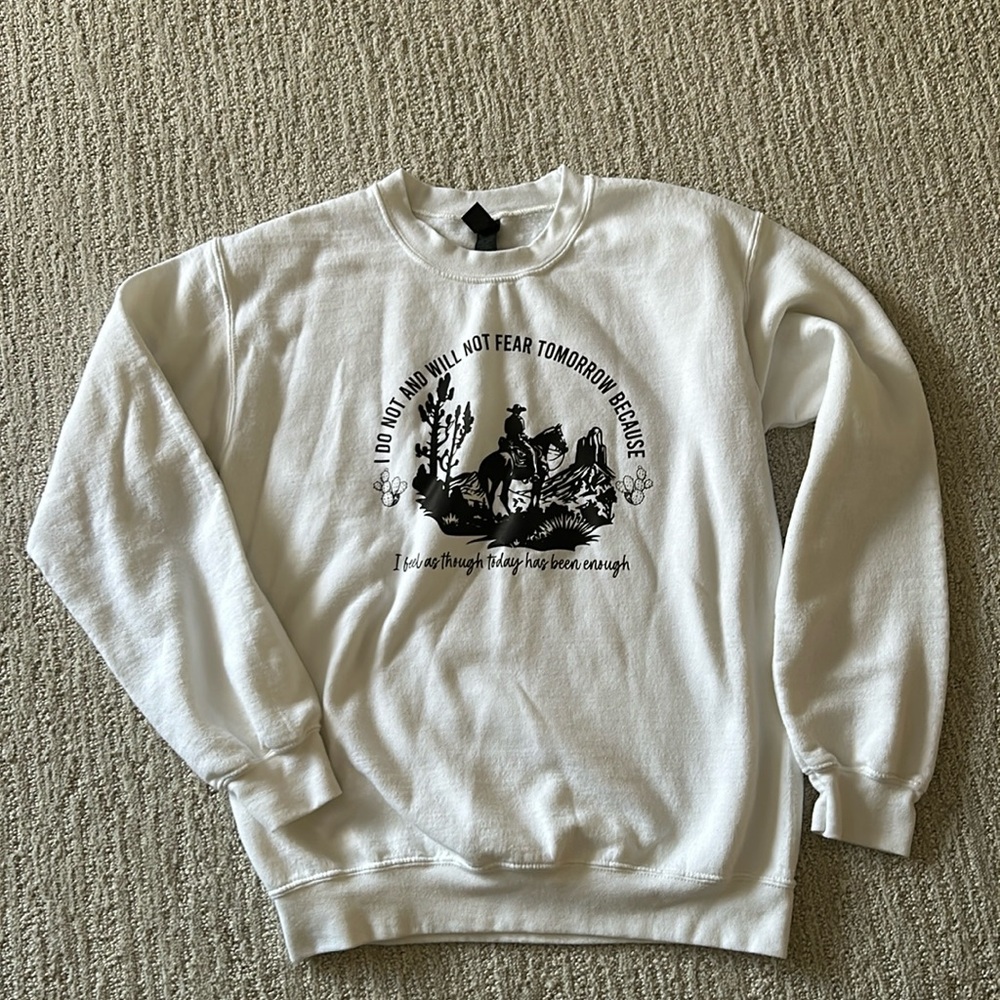 Zach Bryan Fear & Fridays sweatshirt
